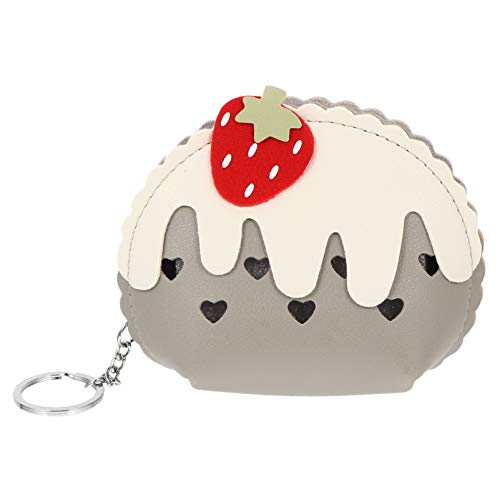 GALPADA 2stücke Lustige Erdbeere Geldbörse Mit Reißverschluss Für Mädchen Pouch Aus Pu Schule Einkaufen Und Ausgehen Platzsparend Und Stylisch von GALPADA