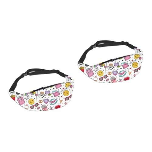 GALPADA 2 Stück Bauchtasche Verstellbarer Gürtel Für Gürteltasche Für Mädchen Reißverschluss GALPADA 2 Stück Bauchtasche Verstellbarer Gürtel Für Gürteltasche Für Mädchen Reißverschluss von GALPADA