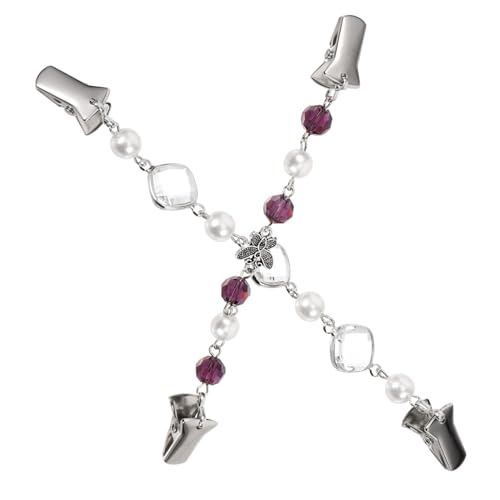 GALPADA 2 Stck Strickjackenclips mit und Perlen Schmetterling Dekorative Cardigan Cinch Clips für Pullover Schals und Kleider Modischer Schmuckclip für Damen Zufällige Zufällige Farbe von GALPADA