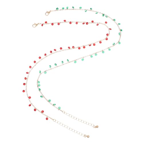 GALPADA 2 Stück Boho Perlenkette mit Kristallanhänger Leichte Langlebige Halsketten für Damen Sommerliche Schmuckaccessoires für Strandoutfits und Freizeitkleidung von GALPADA