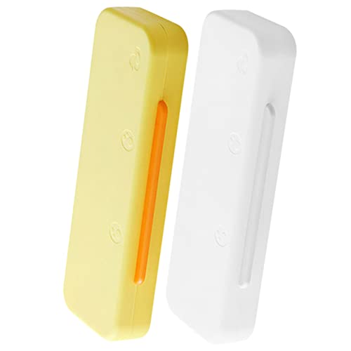 GALPADA 2stücke Schreibwarenbox Aus Federmäppchen Mit Deckel Tragbares Stiftemäppchen Aufbewahrungsbox Für Schreibwaren Geeignet Für Jungen Und Mädchen Zum Ordnen Und Transportieren Von St von GALPADA