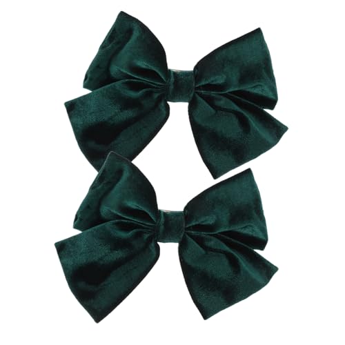 GALPADA 2Stücke Haarschleifenclips für Mädchen Haarspange mit Schleife Stabile Clips Haarschmuck für Kleine Mädchen Dekorative Haaraccessoires von GALPADA