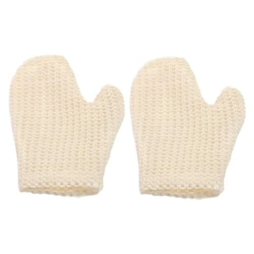 GALPADA 2 Stück Exfolierende Sisal Badehandschuhe Set Robuste Körperreinigungshandschuhe mit Verstärkten Kanten für Sauna und Hautmassage für Männer und GALPADA 2 Stück Exfolierende Sisal Badehandschuhe Set Robuste Körperreinigungshandschuhe mit Verstärkten Kanten für Sauna und Hautmassage für Männer und von GALPADA