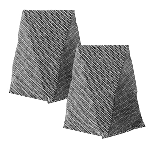 GALPADA 2 Stück Exfolierendes Duschhandtuch Langes Weiches Japanisch Koreanisches Körperschrubber Handtuch für Rückenreinigung Multifunktional Geeignet für Hauttypen Schwarz von GALPADA