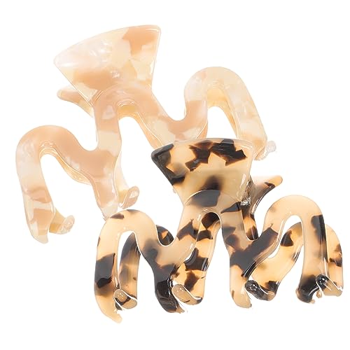 GALPADA 2 Stück Große Haarklammern für Damen Haaraccessoires aus Strapazierfähigem Material für Alltag Freizeit Baden und Mehr Komfortable und Praktische Haarclips von GALPADA