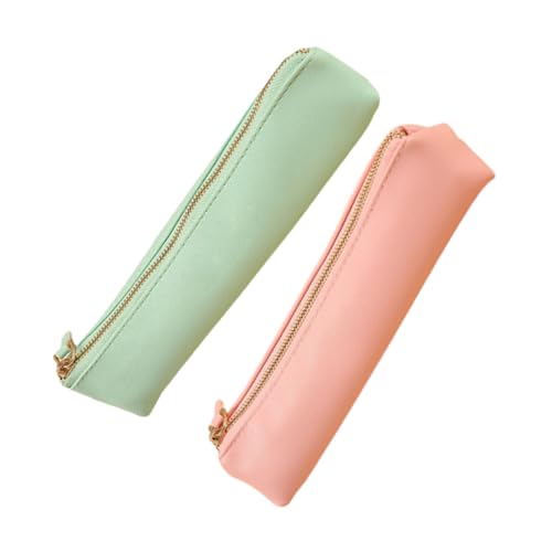 GALPADA 2 Stück Kleine Reise Kosmetiktaschen aus PU mit Wasserdichtem Material Reißfestem Verschluss Handlich für Damen und Herren als Organizer für Kleine Essentials Unterwegs von GALPADA