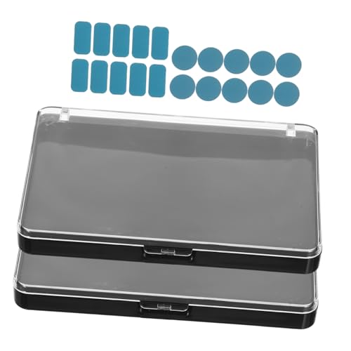 GALPADA 2 Stück Leere Makeup Palette Eyeshadow Palette mit Deckel für Blush Highlighter und für Reisen und Tägliche Anwendung GALPADA 2 Stück Leere Makeup Palette Eyeshadow Palette mit Deckel für Blush Highlighter und für Reisen und Tägliche Anwendung von GALPADA