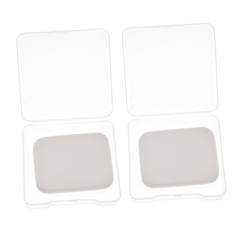 GALPADA 2 Stück Make Up Schwämme für Gesicht Trockene und Feuchte Anwendung Weiche Puderquaste für Foundation Concealer Lose Puder zur Haut für Zuhause Salon und Reisen von GALPADA