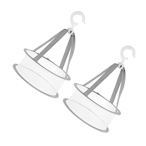 GALPADA 2 Stück Make Up Schwamm und Pinsel Trocknungsnetz Hängendes Einzelnes Netz Langlebiger Kosmetik Organizer mit Vertieftem Rand Platzsparend für Reisen und Zuhause von GALPADA