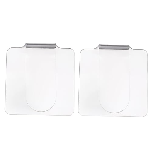 GALPADA 2 Stück Professionelle Make Up Palette für Acryl Transparentes Design für Foundation und Lidschatten für Künstlerbedarf und Reisen von GALPADA