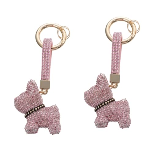GALPADA 2 Stück Einzigartige Diamant-schlüsselanhänger Diamant-schlüsselring Cooler Schlüsselanhänger Taschenornament Schlüsselanhängerhalter Für Jedermann von GALPADA