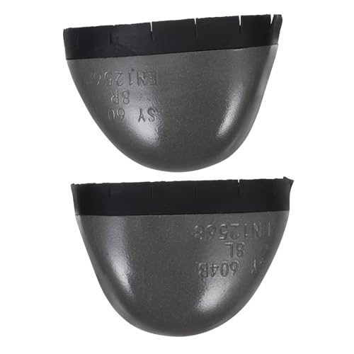 GALPADA 2 Stück Schutzschuhe Überzüge mit Kunststoffstahlkappe Stoß und Durchtrittsicher Leicht Langlebig Arbeitsschutz für Herren und Damen Metatarsal Schutz für Sichere Arbeitsumgebung von GALPADA