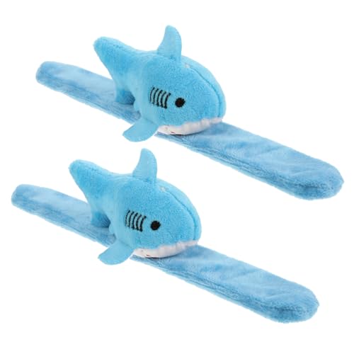 GALPADA 2 Stück Slap Armbänder mit Plüsch Leichte Langlebige Party Accessoires für Geburtstagsfeiern Halloween und Kinderfeste Kompakt und Einfach zu Tragen von GALPADA