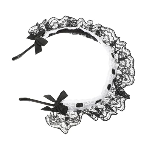 GALPADA 2 Stück Spitzen Schleifen Haarband Schwarz Leichtes Komfortables Haarschmuck Accessoire für Hochzeit Geburtstag Party und Festliche Anlässe Formbeständig und Haarschonend GALPADA 2 Stück Spitzen Schleifen Haarband Schwarz Leichtes Komfortables Haarschmuck Accessoire für Hochzeit Geburtstag Party und Festliche Anlässe Formbeständig und Haarschonend von GALPADA