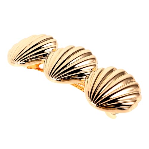 GALPADA 2 Stück Stilvolle Muschel Haarspangen Muschel Haar Accessoires Party Haarspange Muschel Clip Dekorative Muschel Haarspangen Damen Haar Accessoires Strand Stil Haarspangen von GALPADA