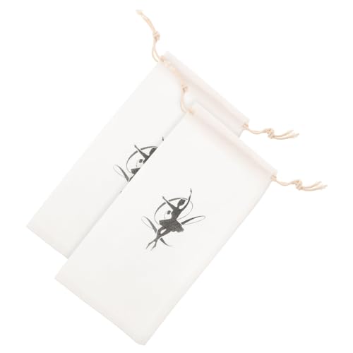 GALPADA 2stücke Ballett Schuhtasche Mit Kordelzug Für Spitzenschuhe Leicht Und Einfach Zu Reinigen Als Aufbewahrungstasche Für Damen Ballettschuhe Geeignet von GALPADA