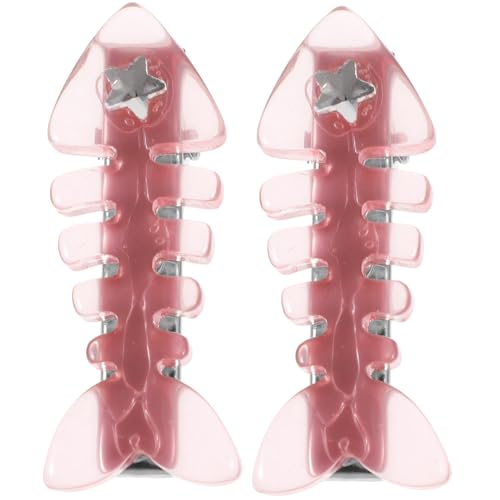 GALPADA 2 Stück Teiliges Haarklammern für Frauen Stabile in Zartem Rosa Vielseitig Einsetzbar für Alltag Partys und Hochzeiten Sicherer Griff Dickem Haar Kreativer Haarschmuck für Mädchen von GALPADA