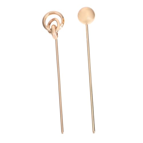 GALPADA 2 Stück Teiliges Haarschmuck Einfarbige Haarstäbchen für Damen und Mädchen Langlebige Haarnadeln mit Elegantem Design Einfach zu Tragen und Fest Haltend für Alltagsfrisuren und von GALPADA
