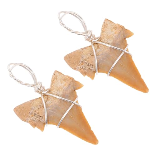 GALPADA 2 Stück Teiliges Haifischzahn anhänger Langlebig und Sicher Verstellbar für Schmuckherstellung und Halsketten Stilvoller Surfer schmuck für Herren und Geschenkidee GALPADA 2 Stück Teiliges Haifischzahn anhänger Langlebig und Sicher Verstellbar für Schmuckherstellung und Halsketten Stilvoller Surfer schmuck für Herren und Geschenkidee von GALPADA