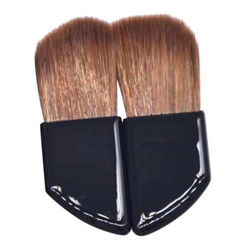 GALPADA 2 Stück Teiliges Mini Makeup Pinsel Schräger Griff Kosmetikpinsel für Lidschatten Kompakt und Handlich Geeignet für Professionelle Make up Künstler und Make up Anfänger von GALPADA