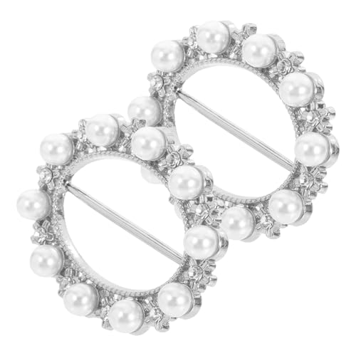 GALPADA 2 Stück Teiliges Schalring Langlebiger Legierung Multifunktionale Tuchclips für Damen Modische Schal T shirt eckenhalter Einfache Anwendung Stilvolle Accessoires für Schals und von GALPADA