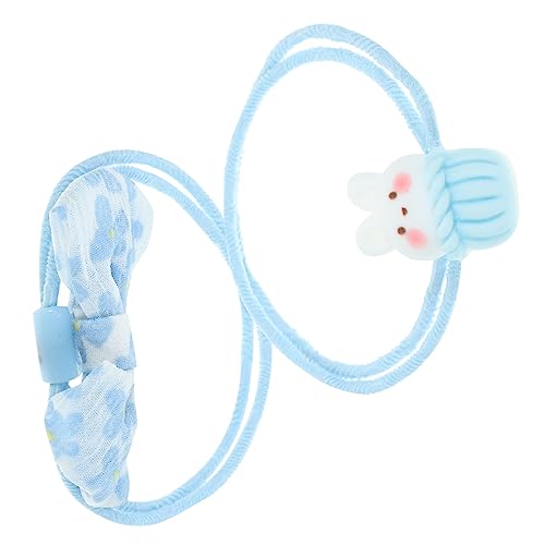 GALPADA 2 Stück Teiliges Süße Haargummis für Mädchen mit Schleifen und Perlenelementen Elastische Haargummis für Kleinkinder Haaraccessoire für Partys und Alltag von GALPADA
