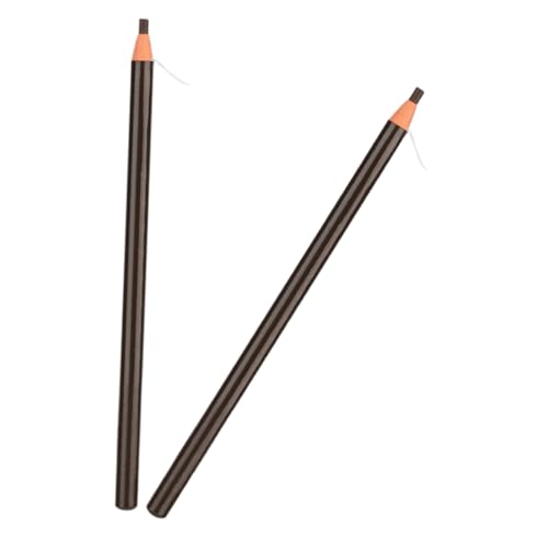 GALPADA 2stücke Augenbrauenstift Wischfest Augenbrauenkonturenstift Wasserfester Make-up-stift Dünner Augenbrauenpinselstift Für Damen von GALPADA