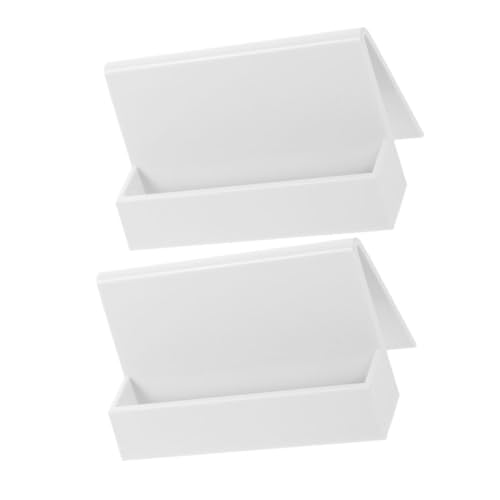 GALPADA 2 Stücke Karte Halter Stehen Büro Schreibtisch Name Karten Display Visitenkarte Ständer Für Organisation Anzeige Visitenkarten von GALPADA