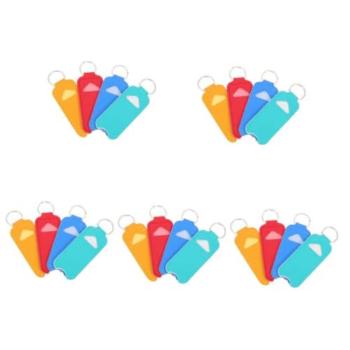 GALPADA 20 STK Lippenstift Fall Lipstick Holder travel Cosmetic Bag Lippenstift-Etui Reise-Essstäbchenhalter Schminkhalter Lippenstift-Aufbewahrungshalter Lippenstift-Organizer Ärmel Pu von GALPADA