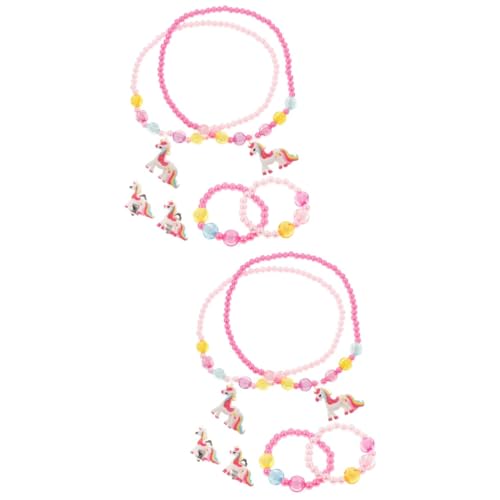 GALPADA 20 Stk Einhorn Schmuck Armbänder Für Kleine Mädchen Mädchenschmuck Im Alter Von 6-8 Jahren Personalisierte Geschenke Für Kinder Kinderschmuck Armband Kleines Mädchen Harz Kleinkind von GALPADA