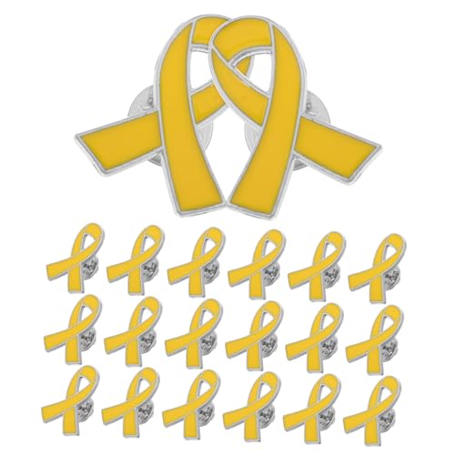 GALPADA 20 Stück Ribbons Anstecker für Brustgesundheitsbewusstsein Süße Schleifenbroschen für Damen Anstecknadeln zur Unterstützung der Brustkrebsaufklärung für Veranstaltungen und von GALPADA