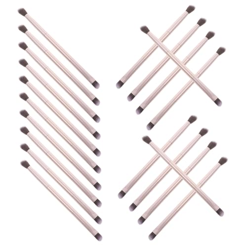 GALPADA 20 Stück Teiliges Doppelseitiges Make Up Pinselset mit Ergonomischem Griff Vielseitig Einsetzbar für Lidschatten und Konturierung Leicht und Langlebig für Mädchen und von GALPADA