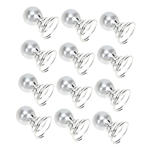 GALPADA 20 Stück Teiliges Perlen Haarspiralen Haarnadeln für Hochzeiten Brautschmuck und Gartenpartys Haaraccessoires für Einen Strahlenden Auftritt von GALPADA