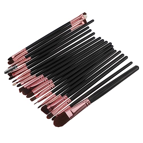 GALPADA 20 Stück Teiliges Professionelles Makeup Pinselset Kosmetikpinsel für Augenbrauen Lidschatten und Mehr Weiche Borsten Tragbar für Anfänger und Profis Geeignet GALPADA 20 Stück Teiliges Professionelles Makeup Pinselset Kosmetikpinsel für Augenbrauen Lidschatten und Mehr Weiche Borsten Tragbar für Anfänger und Profis Geeignet von GALPADA