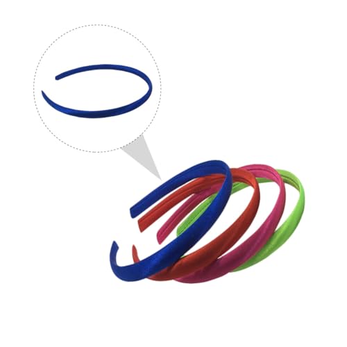 GALPADA 20 Stück Teiliges Satin Haarbänder für Damen und Mädchen Rutschfestes Knitterfreies Haarschmuck accessoire Vielseitig Einsetzbar für Sport und Alltag Kompakt und Leicht Tragbar von GALPADA