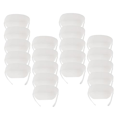 GALPADA 20 Stück Schweißabsorbierende Patches Für Kragen Selbstklebende Vliesstoff Aufkleber Atmungsaktive Schweißschutz Für Männer Und Frauen Praktische Handtücher Gegen von GALPADA