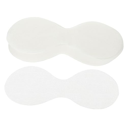 GALPADA 200 Stück Augenpads aus Reiner Baumwolle Feuchtigkeitsspendende Ultra Dünne DIY Augenmaske Papier für Sanfte Hautfreundliche Pflege und Nährstoffaufnahme bei Augenringen von GALPADA
