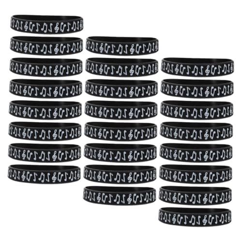 GALPADA 24 Stück Jubelarmbänder Musikalische Armbänder Musikarmbänder Gummi -armbänder Klavierpartyzubehör Silikon -armbänder Gefälligkeiten Zum Thema Rockgitarre Schwarz Kieselgel GALPADA 24 Stück Jubelarmbänder Musikalische Armbänder Musikarmbänder Gummi -armbänder Klavierpartyzubehör Silikon -armbänder Gefälligkeiten Zum Thema Rockgitarre Schwarz Kieselgel von GALPADA