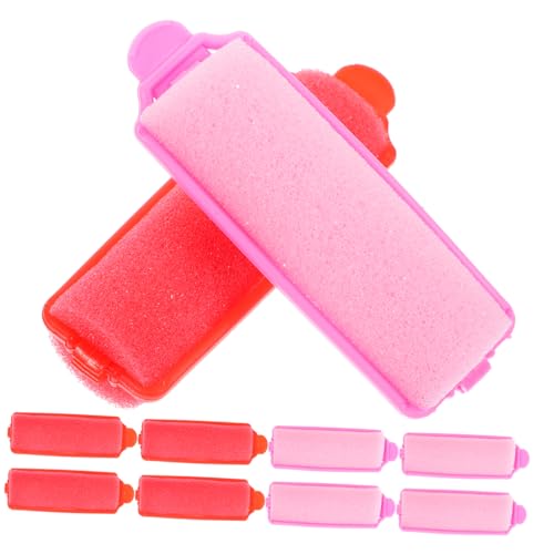 GALPADA 24 Stück Schwamm Haarwickler Für Frauen Selbstgemacht Lockenwickler Selbsthaftende Friseur Roller 2cm Durchmesser Für Lockige Frisuren Geeignet Für Haartypen von GALPADA