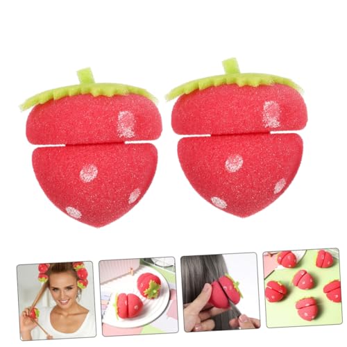 GALPADA 24 Stück Teiliges Schwamm haarwickler Leichte Selbsthaftende Lockenwickler für Haartypen Sanftes DIY Styling Langlebig und Tragbar Geeignet für Frauen und Mädchen von GALPADA