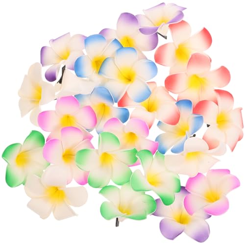 GALPADA 24Stücke Frangipani Haarspangen Haarnadeln für Hochzeiten Feste und Partys Lebensechte Umweltfreundliche Accessoires für Damen für Mädchen von GALPADA