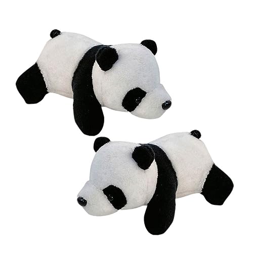 GALPADA 2st Baumwollbrosche Brosche Brosche Kinder Spielset Puppen Für Mädchen Brosche Mädchen Spielzeug Für Mädchen Kinderbrosche Jungs-spielzeug Mädchenrucksack Roter Panda Zubehör Weiß von GALPADA