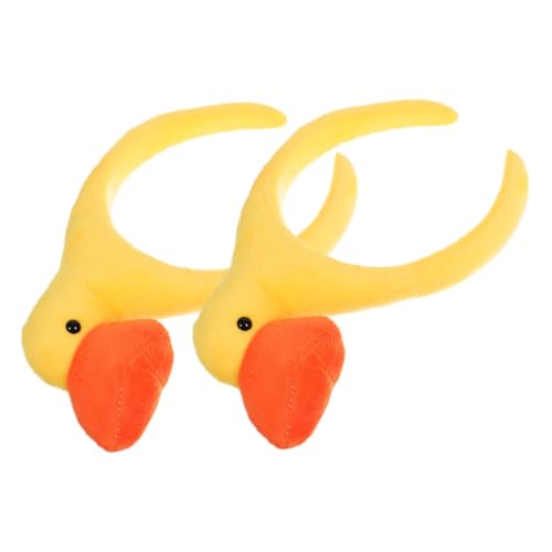 GALPADA 2stücke Lustige Tier-haarbänder Gans Für Halloween Und Cosplay Süße Tierkopfbedeckungen Für Frauen Partyaccessoires Für Jung Und Alt von GALPADA