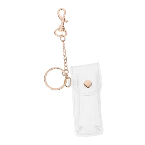 GALPADA 2St PVC-Schlüsselanhänger Schlüsselanhänger mit Lippenstift Halter Transparente Lippenstift Tasche Geldbörse wechseln klare Geldbörse Lippy-Clip Schminkhalter Lippenbalsam Lipgloss GALPADA 2St PVC-Schlüsselanhänger Schlüsselanhänger mit Lippenstift Halter Transparente Lippenstift Tasche Geldbörse wechseln klare Geldbörse Lippy-Clip Schminkhalter Lippenbalsam Lipgloss von GALPADA