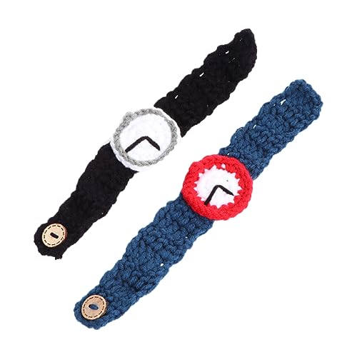 GALPADA 2st Paare Armb?nder Lederarmband Geflochtenes Armband Kinder Schauen Spielzeug Goodie-Bag-füllstoffe ?dchen Uhr Gewebte Armb?nder Kinderuhren Freundschaft Anschauen Kleinkind von GALPADA