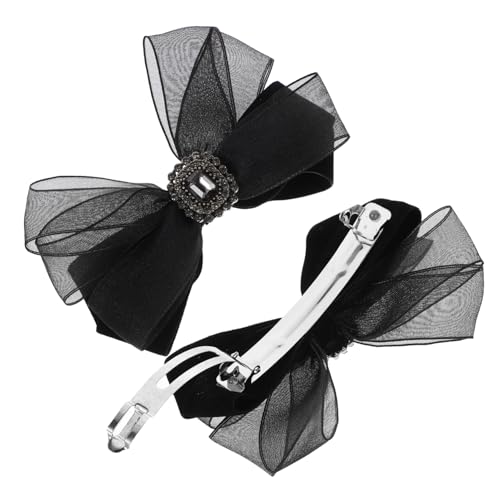 GALPADA 2St Schleife Haarnadel hair accessories for hochzeitshaar schmuck Haarschleifen für Frauen Halloween-Haarschleifen Haarspangen Pferdeschwanz-Clip Haarschleifen zur Dekoration von GALPADA
