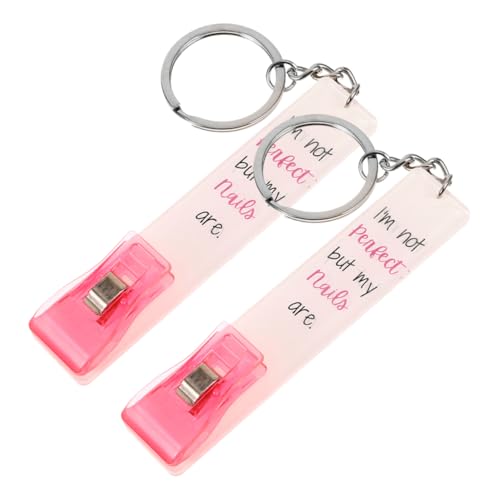 GALPADA 2stücke Kartengreifer Für Lange Nägel Kartenzieher Kreditkartengreifer Für Lange Nägel Schlüsselanhänger Mit Kartenziehern Kartenauszieher Schlüsselanhänger-kartenclips von GALPADA