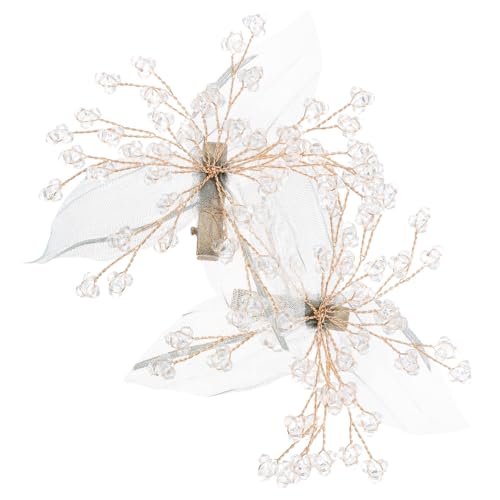 GALPADA 2stücke Haarspange Im Kristallstil Mit Grünem Blattdesign Für Damen Kopfschmuck Accessoire Haar Clip Schmuck Stil Für Frauen Hochzeit Braut von GALPADA