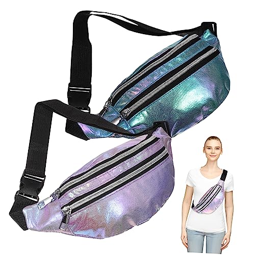 GALPADA Damen Crossbody Tasche 2Stücke Verstellbare Hüfttasche Oxford Stoff Kratzfest und Wasserabweisend für Sport und Reisen GALPADA Damen Crossbody Tasche 2Stücke Verstellbare Hüfttasche Oxford Stoff Kratzfest und Wasserabweisend für Sport und Reisen von GALPADA