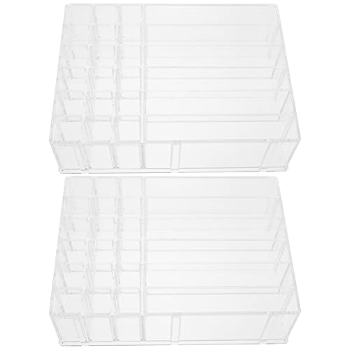 GALPADA 2Stücke Kosmetik Aufbewahrungshalter aus Langlebigem Transparenter Organizer für Lippenstift und Kosmetik Desktop Kosmetikorganisator für Ordnung Am Schminktisch GALPADA 2Stücke Kosmetik Aufbewahrungshalter aus Langlebigem Transparenter Organizer für Lippenstift und Kosmetik Desktop Kosmetikorganisator für Ordnung Am Schminktisch von GALPADA